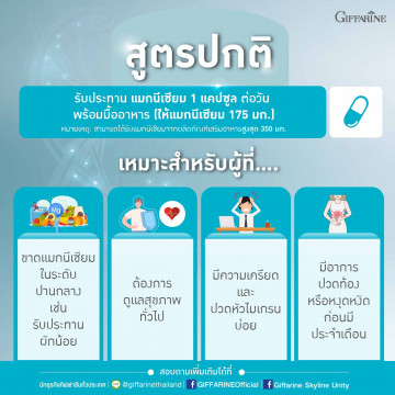 กิฟฟารีน ไบโอ แมกนีเซียม พลัส